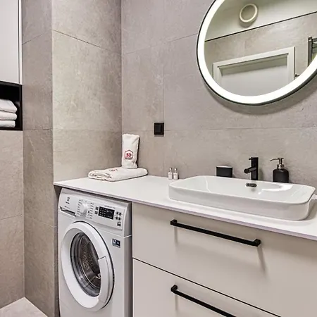 Rezydencja Niechorze 208 Z 2 Sypialniami, 2 Lazienkami Z Basenem, Sauna, Jacuzzi, Przy Samej Plazy - 5D Apartments Appartement *