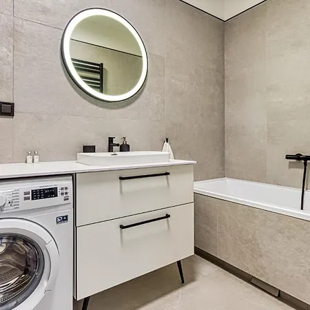 Apartment 208 Z 2 Sypialniami, 2 Lazienkami Z Basenem, Sauna, Jacuzzi, Przy Samej Plazy - 5d